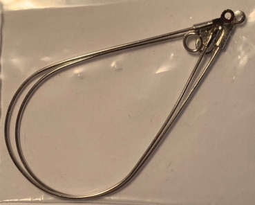 Ohrhänger Tropfen platin